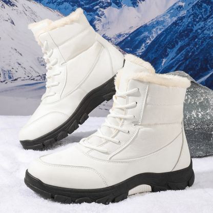 Men's Waterproof Hiking Boots - Breathable Quick-Dry Upper,Mountain Trekking & Outdoor Adventures | All-Terrain Grip & Abrasion-Proof