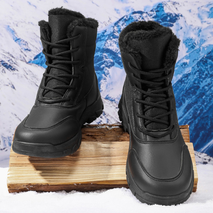 Men's Waterproof Hiking Boots - Breathable Quick-Dry Upper,Mountain Trekking & Outdoor Adventures | All-Terrain Grip & Abrasion-Proof