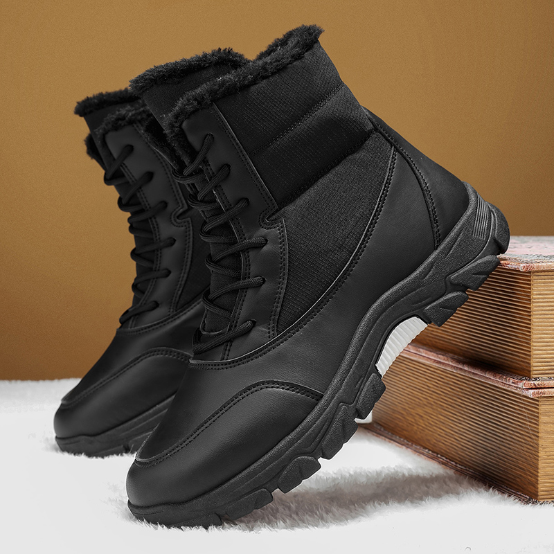 Men's Waterproof Hiking Boots - Breathable Quick-Dry Upper,Mountain Trekking & Outdoor Adventures | All-Terrain Grip & Abrasion-Proof