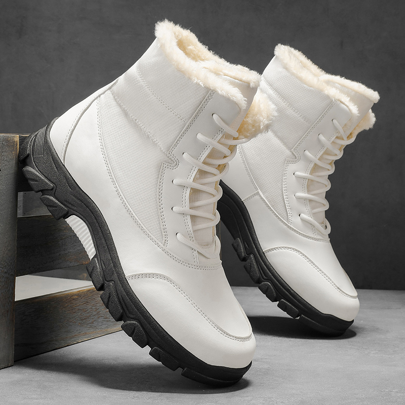 Men's Waterproof Hiking Boots - Breathable Quick-Dry Upper,Mountain Trekking & Outdoor Adventures | All-Terrain Grip & Abrasion-Proof