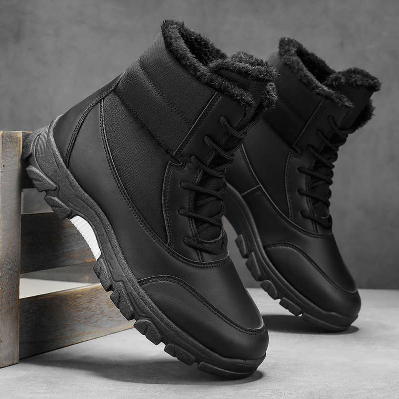 Men's Waterproof Hiking Boots - Breathable Quick-Dry Upper,Mountain Trekking & Outdoor Adventures | All-Terrain Grip & Abrasion-Proof