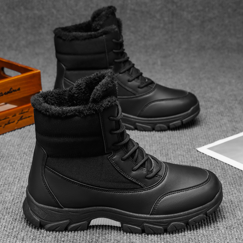 Men's Waterproof Hiking Boots - Breathable Quick-Dry Upper,Mountain Trekking & Outdoor Adventures | All-Terrain Grip & Abrasion-Proof