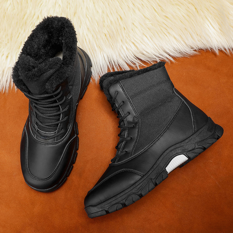 Men's Waterproof Hiking Boots - Breathable Quick-Dry Upper,Mountain Trekking & Outdoor Adventures | All-Terrain Grip & Abrasion-Proof