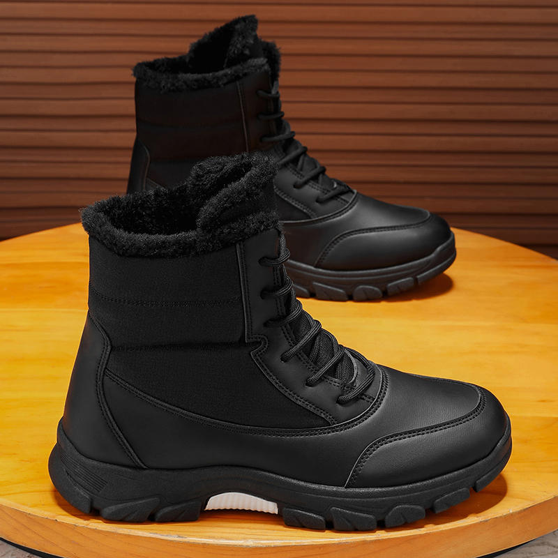 Men's Waterproof Hiking Boots - Breathable Quick-Dry Upper,Mountain Trekking & Outdoor Adventures | All-Terrain Grip & Abrasion-Proof