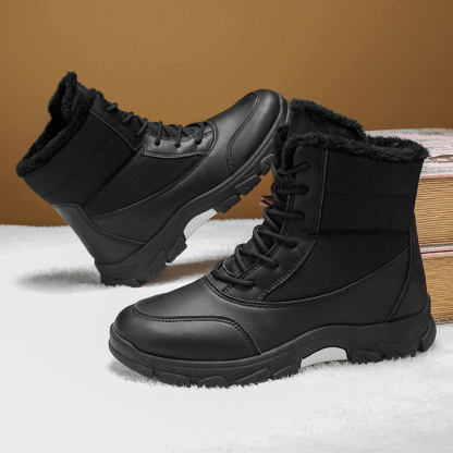 Men's Waterproof Hiking Boots - Breathable Quick-Dry Upper,Mountain Trekking & Outdoor Adventures | All-Terrain Grip & Abrasion-Proof