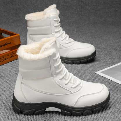 Men's Waterproof Hiking Boots - Breathable Quick-Dry Upper,Mountain Trekking & Outdoor Adventures | All-Terrain Grip & Abrasion-Proof