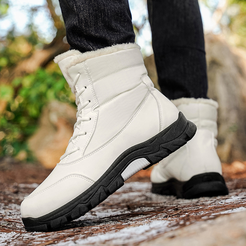 Men's Waterproof Hiking Boots - Breathable Quick-Dry Upper,Mountain Trekking & Outdoor Adventures | All-Terrain Grip & Abrasion-Proof