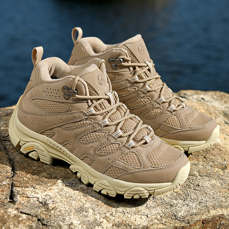 Men's Orthopedic Hiking Boots - Safe and Comfortable Work Boots - Waterproof, Slip-Resistant, Impact&Puncture-Resistant- Wide Toe, Arch&Ankle Support - Money-back Guarantee if ineffective.
