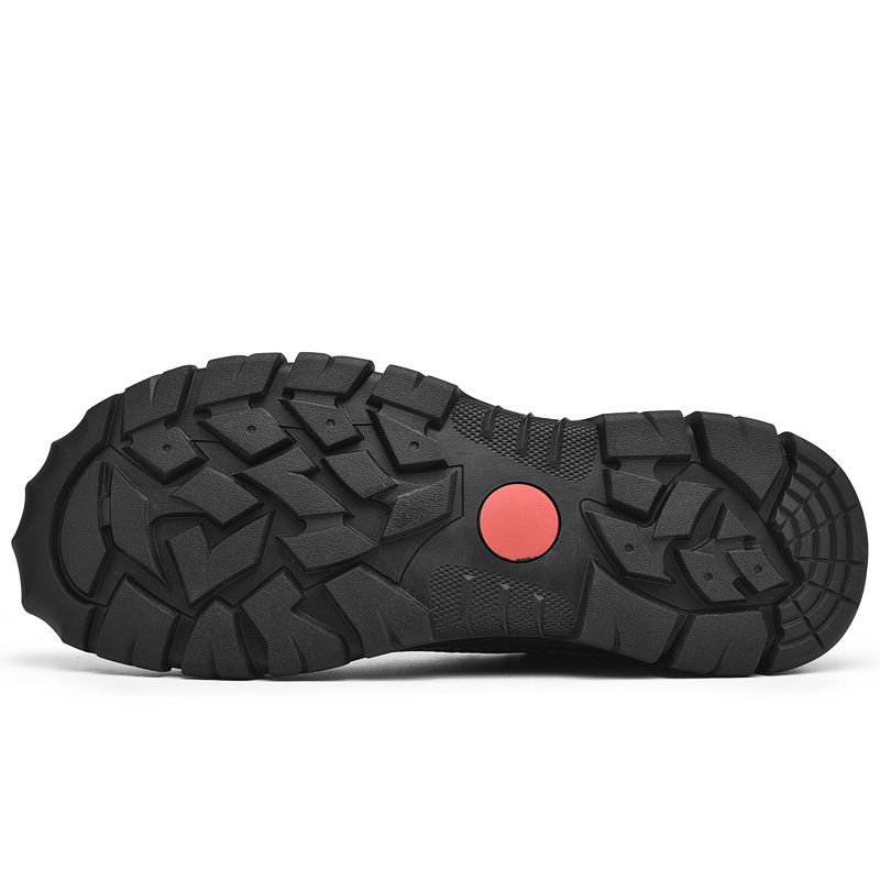 -- Men's Comfortable Orthopedic Leather Shoes - Lightweight ; Round Toe ; Breathable ; Arch Support ; Non-Slip ; Durable for 3 years