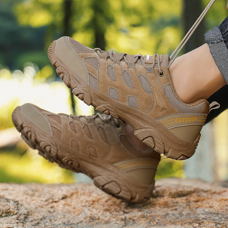 Men’s Comfortable Hiking Shoes, Orthopedic Arch Support Non-Slip Puncture&Scratch Resistant Wide Toe Box Design Work Shoes, Ideal For Walking or Standing All-Day