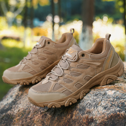 Men’s Comfortable Hiking Shoes, Orthopedic Arch Support Non-Slip Puncture&Scratch Resistant Wide Toe Box Design Work Shoes, Ideal For Walking or Standing All-Day