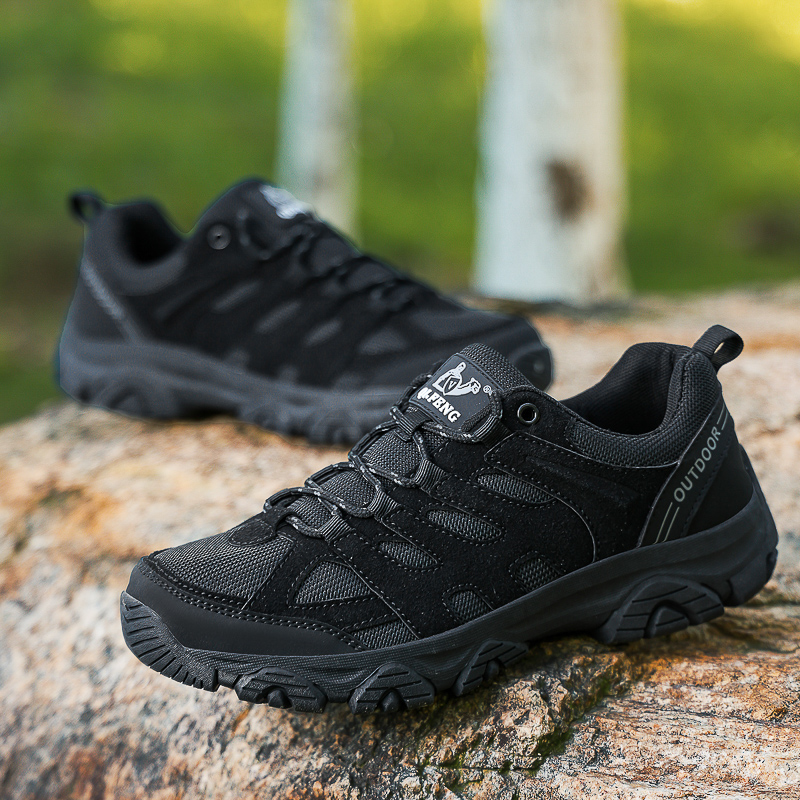 Men’s Comfortable Hiking Shoes, Orthopedic Arch Support Non-Slip Puncture&Scratch Resistant Wide Toe Box Design Work Shoes, Ideal For Walking or Standing All-Day