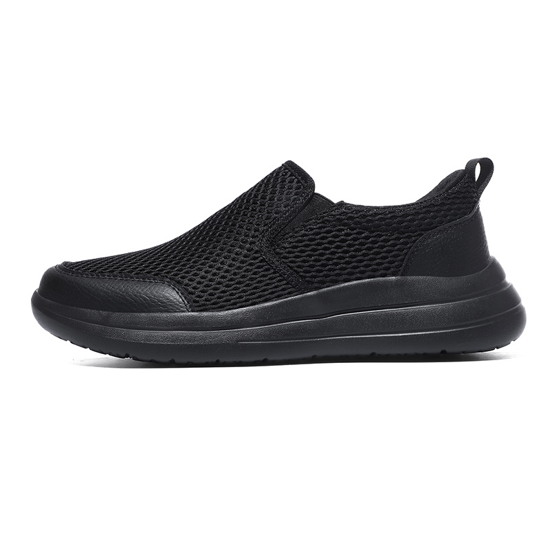 Men's Stretch-Knit Slip-On Shoes | 8 oz Light | Orthopedic | Wide Fit | 1-Second Wear | Machine Washable