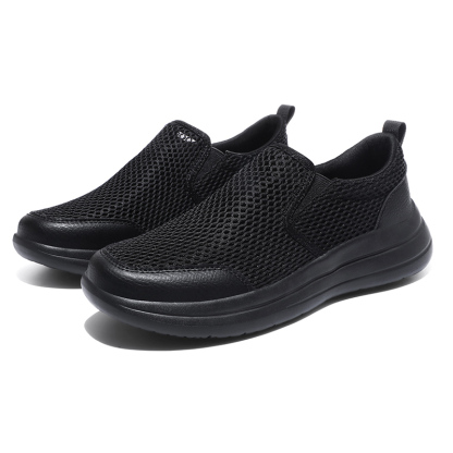  Men's Stretch-Knit Slip-On Shoes | 8 oz Light | Orthopedic | Wide Fit | 1-Second Wear | Machine Washable