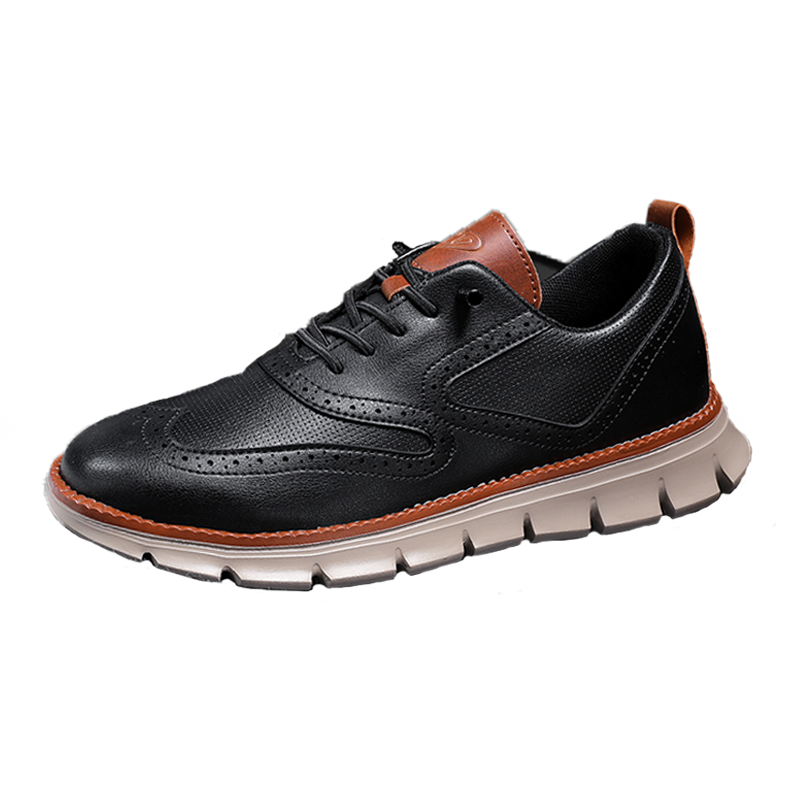 Men’s Orthopedic Arch Support Casual Shoes - Handcrafted, Waterproof, Non-Slip, Comfortable Work Shoes, Durable For 5 Years