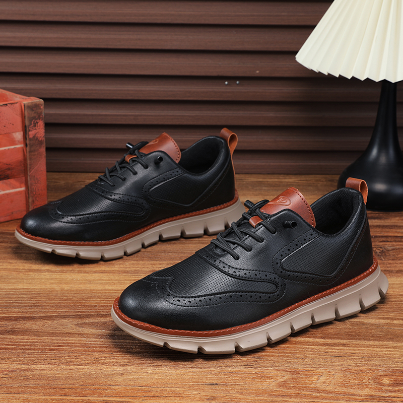 Men’s Orthopedic Arch Support Casual Shoes - Handcrafted, Waterproof, Non-Slip, Comfortable Work Shoes, Durable For 5 Years