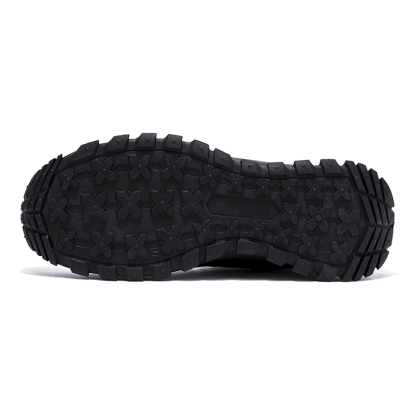 Men's Winter Warm and Cozy Thermal Lining Hiking Shoes - Lightweight - Anti-Slip - Water-Resistant - Breathable Sneakers -Ideal for Daily Routine, Outdoor Adventures, Sport, Travelling