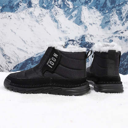 Men's Orthopedic Hiking Boots - Safe and Comfortable Work Boots - Waterproof, Slip-resistant, Impact-resistant, and Puncture-resistant - Wide Toe, Arch Support, and Ankle Support - Money-back Guarantee if ineffective.