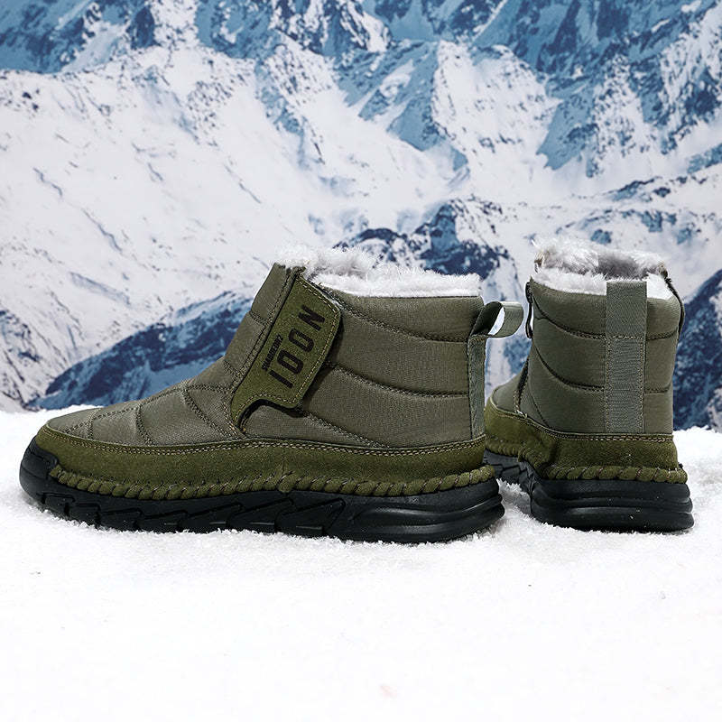 Men's Orthopedic Hiking Boots - Safe and Comfortable Work Boots - Waterproof, Slip-resistant, Impact-resistant, and Puncture-resistant - Wide Toe, Arch Support, and Ankle Support - Money-back Guarantee if ineffective.