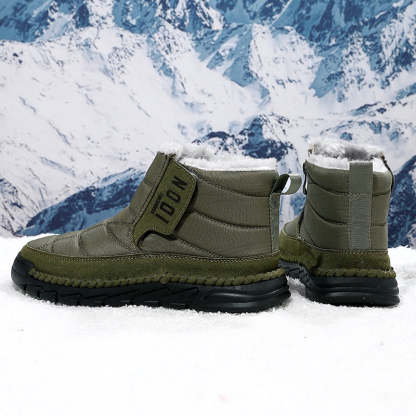 Men's Orthopedic Hiking Boots - Safe and Comfortable Work Boots - Waterproof, Slip-resistant, Impact-resistant, and Puncture-resistant - Wide Toe, Arch Support, and Ankle Support - Money-back Guarantee if ineffective.