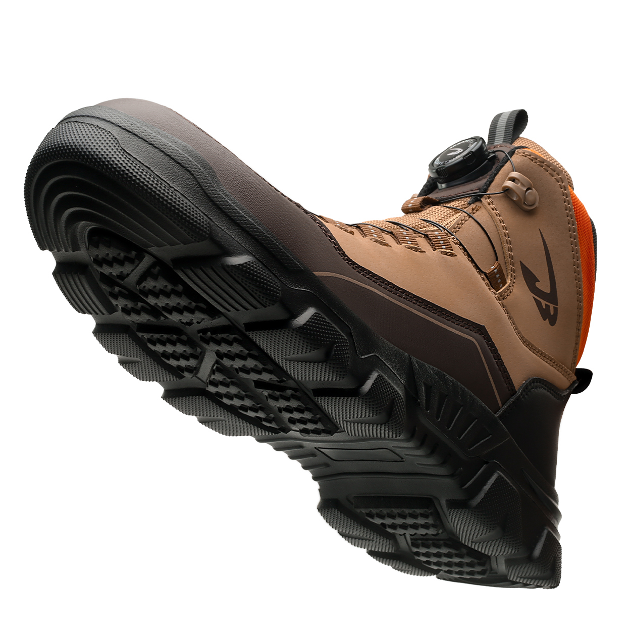 Microfiber Leather Waterproof Work Boots for Man, Stylish Safety Work Shoes with Intelligent Button, Thickened Steel Toe, Lightweight, Soft, Comfortable