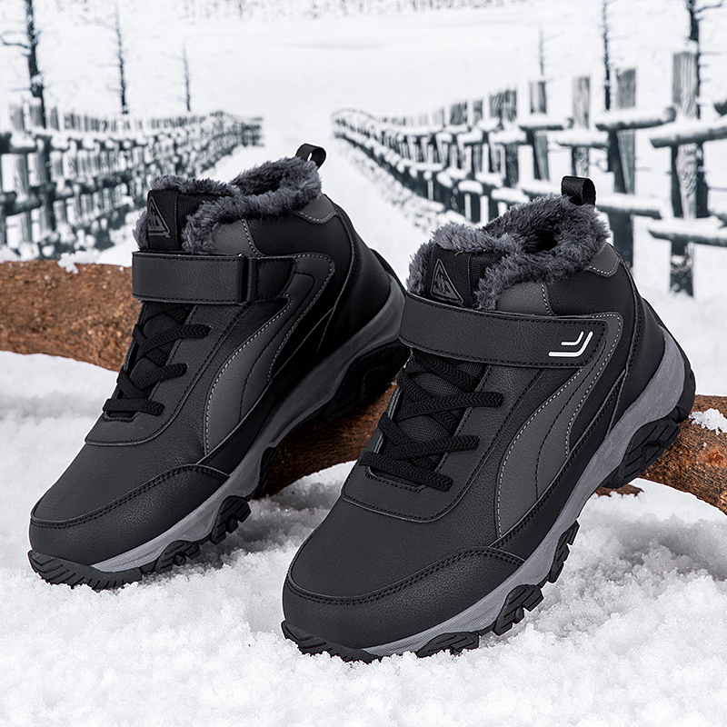 Men Combat Boots Waterproof Non-Slip Hiking Boots Anti-Puncture Anti-Sprain Work Boots