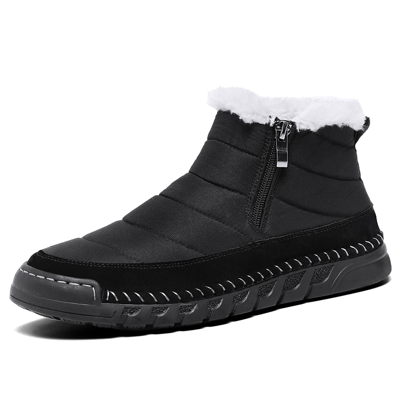 ⏰Limited Time Sale 70% OFF-Men’s Orthopedic Winter Warm and Cozy Hiking Boots - Casual Boots - Slip-on - Non-slip - Arch Support - Waterproof - Wide Toe - Ideal For Winter Outdoor Adventures