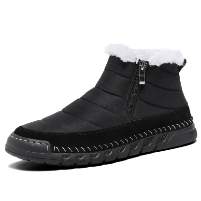 ⏰Limited Time Sale 70% OFF-Men’s Orthopedic Winter Warm and Cozy Hiking Boots - Casual Boots - Slip-on - Non-slip - Arch Support - Waterproof - Wide Toe - Ideal For Winter Outdoor Adventures