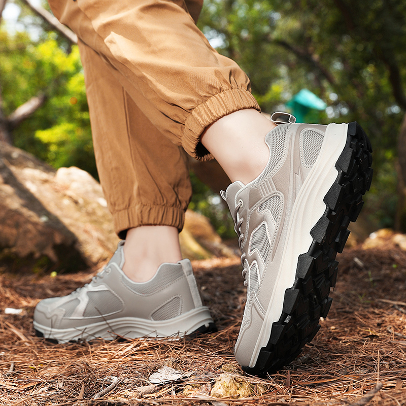 Men’s Steel Toe Work Shoes – Lightweight Safety Sneakers with Puncture-Proof Kevlar Midsole, Breathable Mesh Upper, Slip-Resistant Sole, Comfortable Industrial Construction Footwear