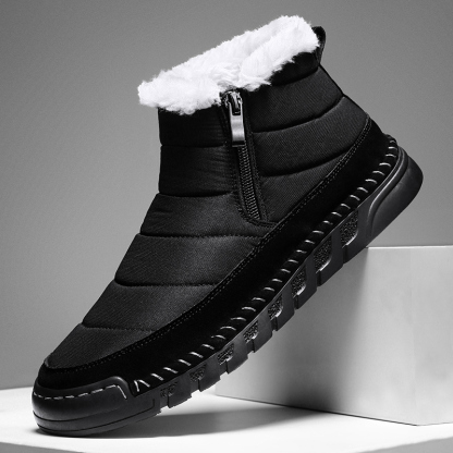 ⏰Limited Time Sale 70% OFF-Men’s Orthopedic Winter Warm and Cozy Hiking Boots - Casual Boots - Slip-on - Non-slip - Arch Support - Waterproof - Wide Toe - Ideal For Winter Outdoor Adventures