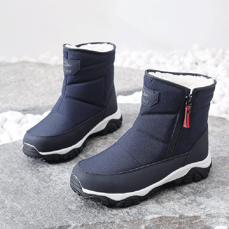 Men’s Warm&Cozy Winter Boots-Arch Support-Non-Slip-Waterproof-Scratch-Resistant-Ankle Support Hiking Boots-Ideal for Outdoor Adventures, Hiking, Sports, Work.