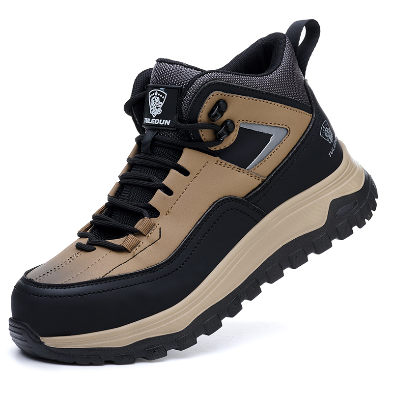 Men’s Safety Work Shoes-Smash&Puncture-Resistant-Waterproof-Non-Slip-Ideal For Industry Area