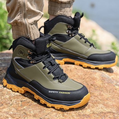 Men’s Hiking Boots – Waterproof Breathable & Lightweight Suede Leather Hiking Boots for Men