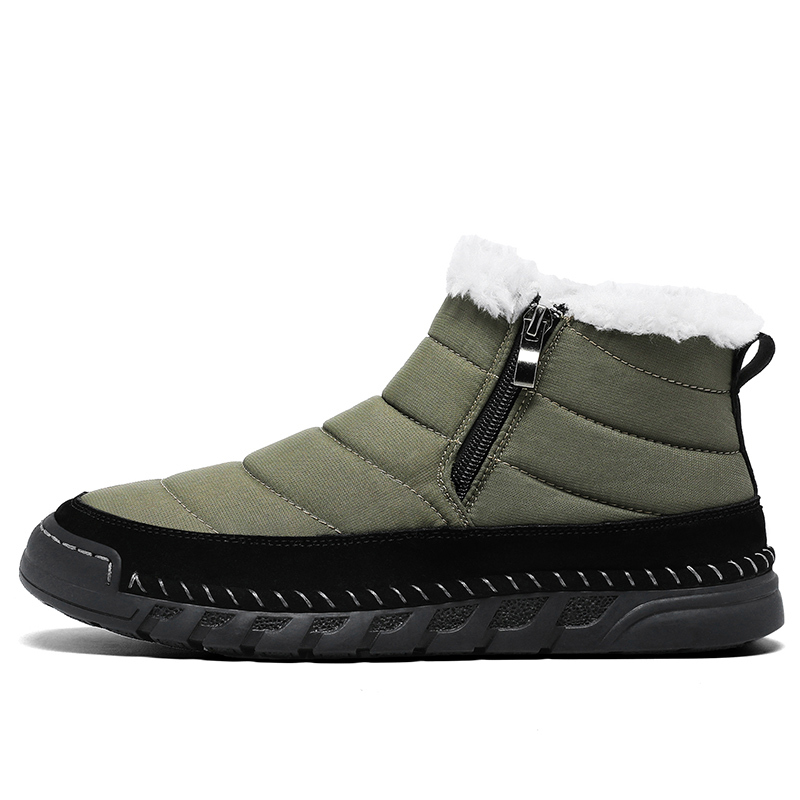 ⏰Limited Time Sale 70% OFF-Men’s Orthopedic Winter Warm and Cozy Hiking Boots - Casual Boots - Slip-on - Non-slip - Arch Support - Waterproof - Wide Toe - Ideal For Winter Outdoor Adventures