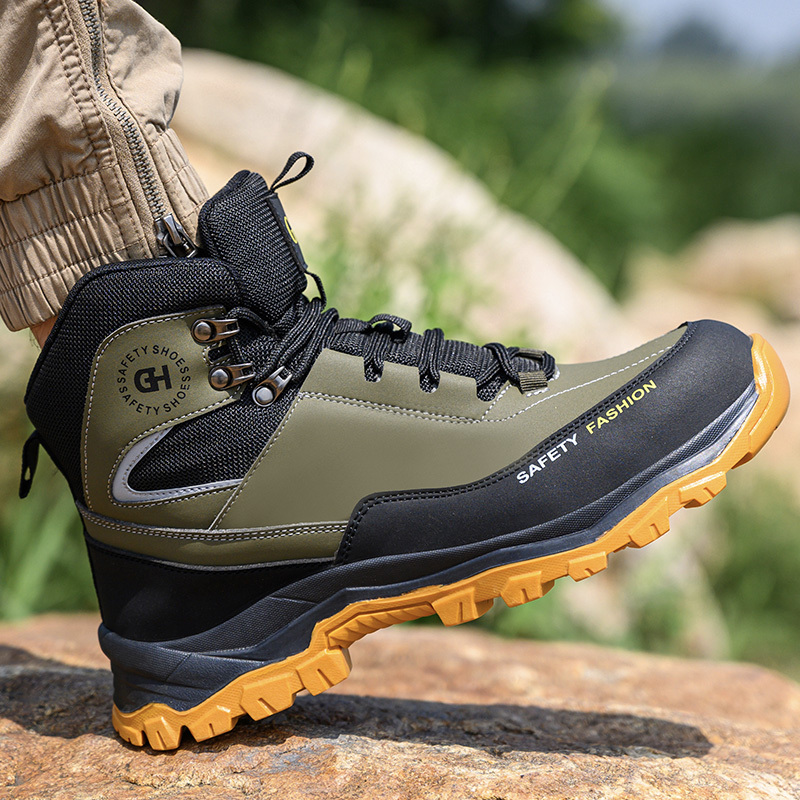 Men’s Hiking Boots – Waterproof Breathable & Lightweight Suede Leather Hiking Boots for Men