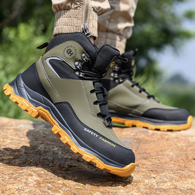 Men’s Hiking Boots – Waterproof Breathable & Lightweight Suede Leather Hiking Boots for Men