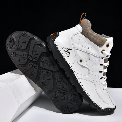 ⏰Limited Time Sale 70% OFF-Men’s Orthopedic Winter Warm and Cozy Hiking Boots - Casual Boots - Slip-on - Non-slip - Arch Support - Waterproof - Wide Toe - Ideal For Winter Outdoor Adventures