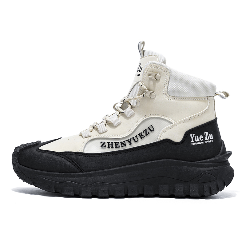 Men's Winter Warm and Cozy Thermal Lining Hiking Shoes - Lightweight - Anti-Slip - Water-Resistant - Breathable Sneakers -Ideal for Daily Routine, Outdoor Adventures, Sport, Travelling