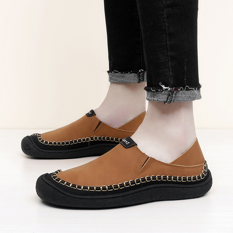 WideFit™: Men’s Handmade Leather Oxford Dress Shoes with Durable Construction, Wide Toe Box, Breathable Design, and Non-Slip Sole