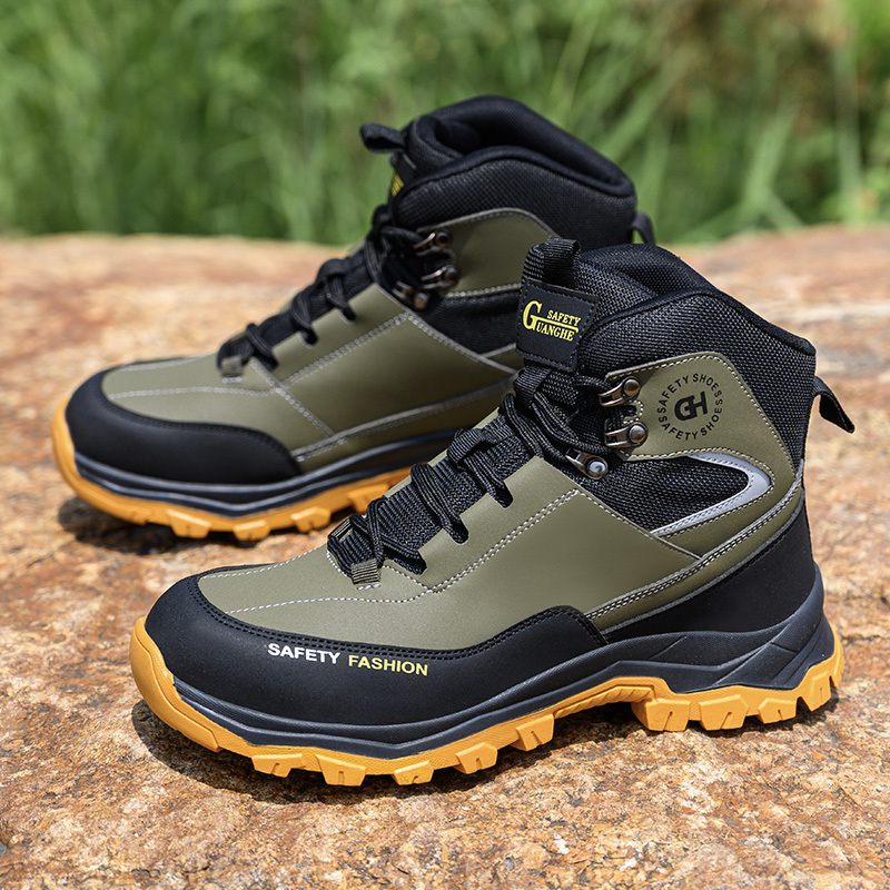 Men’s Hiking Boots – Waterproof Breathable & Lightweight Suede Leather Hiking Boots for Men