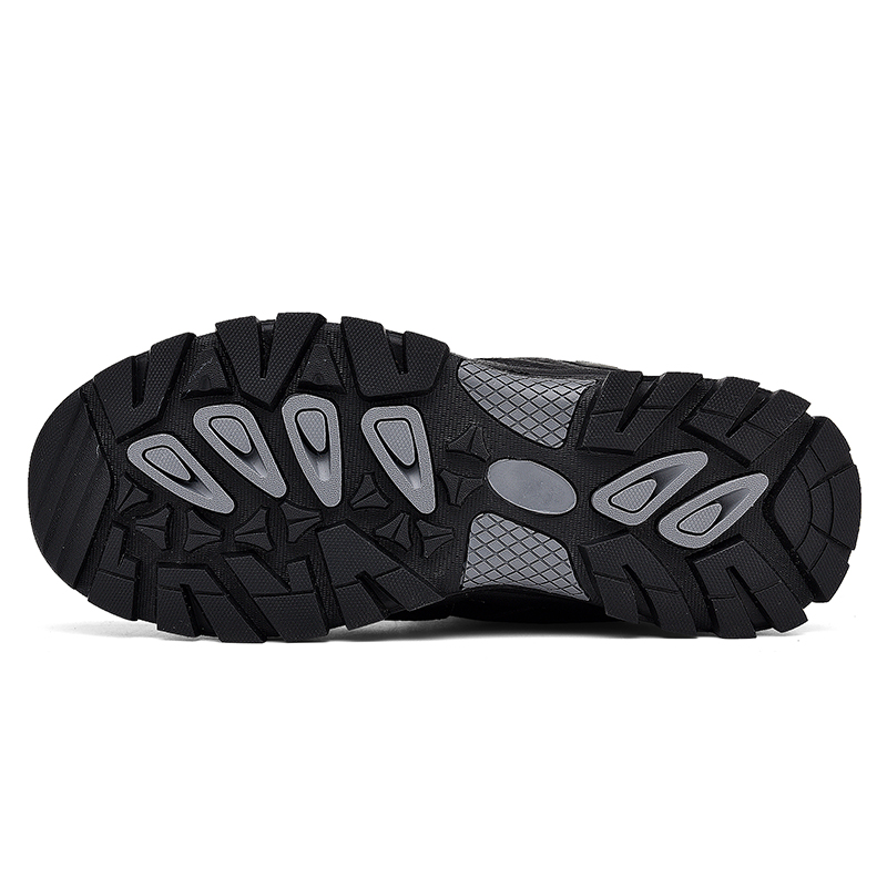 Men’s Warm&Cozy Winter Boots, Non-Slip-Waterproof-Scratch-Resistant-Arch Support Hiking Boots-Ideal for Outdoor Adventures, Hiking, Sports, Work