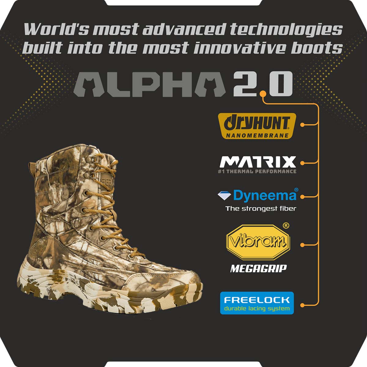 Men's Outdoor Arch Support Wide Toe Corrective Hiking Boots Non-slip Lace-up High Top Camouflage Boots2