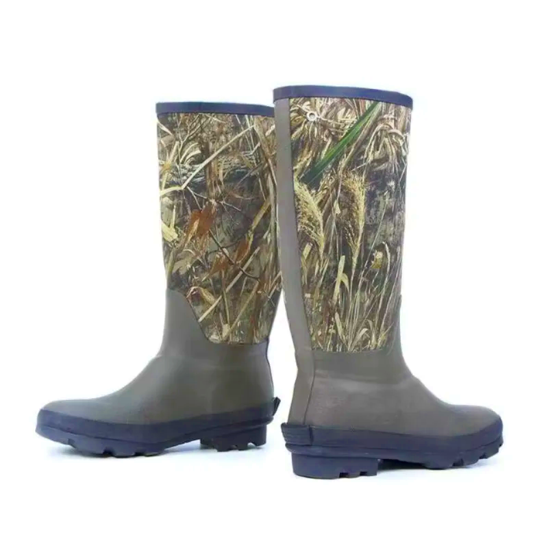 🚀 Act Fast-Men's Outdoor Warm Rubber Camouflage Boots Waterproof Non-slip EVA Hunting Boots