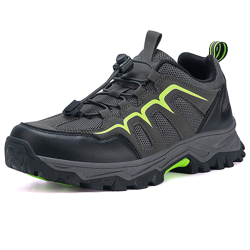 Men's Orthopedic Walking Shoes - Built-In Arch Support; Waterproof Leather Upper; Wide Toe; Non-Slip; Anti-Wear; Comfortable