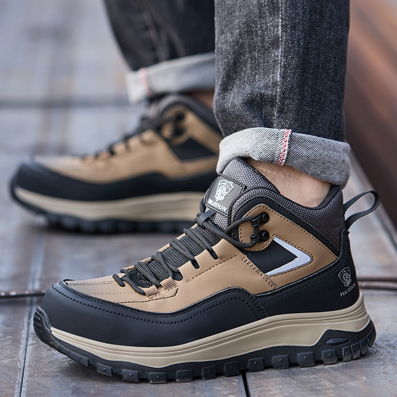 Men’s Safety Work Shoes-Smash&Puncture-Resistant-Waterproof-Non-Slip-Ideal For Industry Area