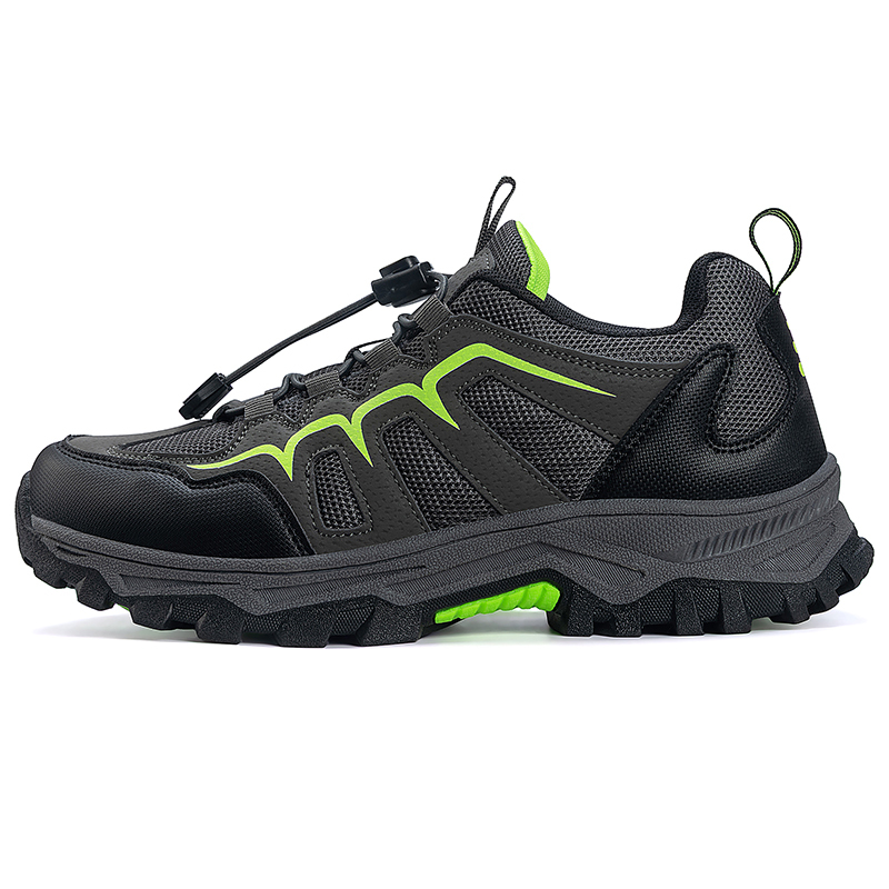 Men's Orthopedic Walking Shoes - Built-In Arch Support; Waterproof Leather Upper; Wide Toe; Non-Slip; Anti-Wear; Comfortable