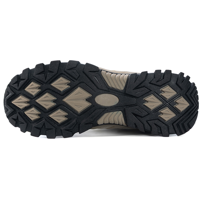 Men's Orthopedic Walking Shoes - Built-In Arch Support; Waterproof Leather Upper; Wide Toe; Non-Slip; Anti-Wear; Comfortable