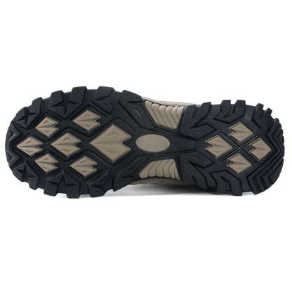 Men's Orthopedic Walking Shoes - Built-In Arch Support; Waterproof Leather Upper; Wide Toe; Non-Slip; Anti-Wear; Comfortable