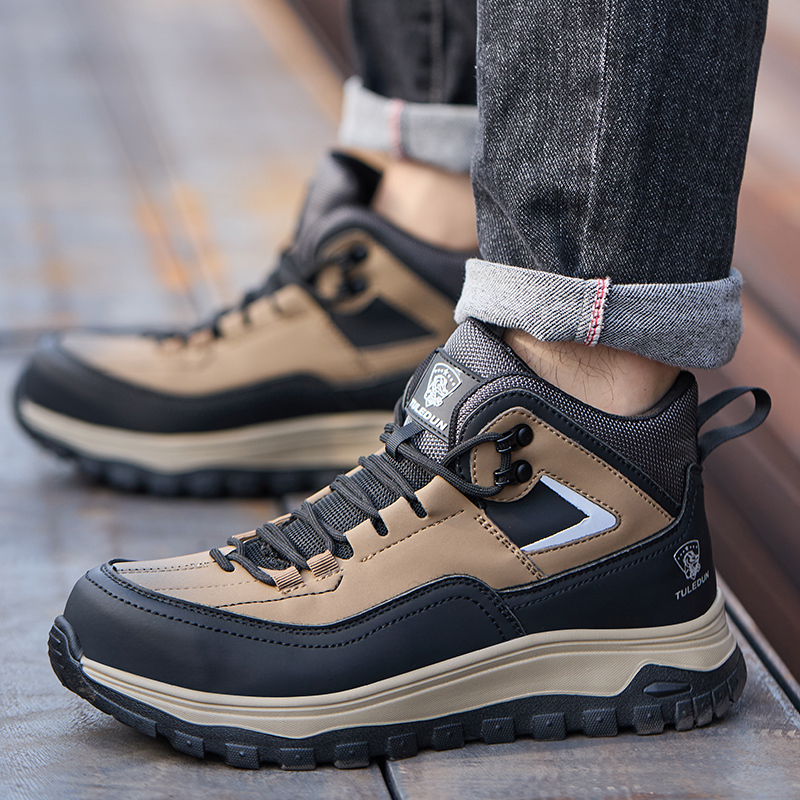 Men’s Safety Work Shoes-Smash&Puncture-Resistant-Waterproof-Non-Slip-Ideal For Industry Area