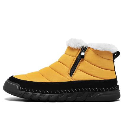 ⏰Limited Time Sale 70% OFF-Men’s Orthopedic Winter Warm and Cozy Hiking Boots - Casual Boots - Slip-on - Non-slip - Arch Support - Waterproof - Wide Toe - Ideal For Winter Outdoor Adventures